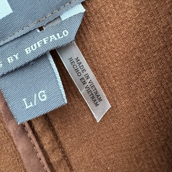 I Jeans by Buffalo Corduroy Blazer Tanya L Brown Elbow Patch Equestrian Academia - Picture 5 of 16